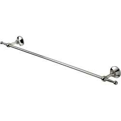 Ravello 1-3/4 Inch x 24 Inch x 10mm Solid Brass Towel Bar, Polished Nickel