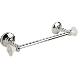 Rose 1-15/16 Inch Premium Solid Brass Small Hand Towel Bar-Polished Chrome
