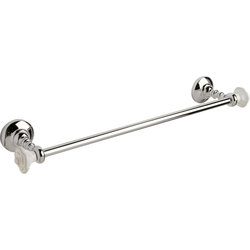 Rose 1-15/16 Inch x 24 Inch x 12mm Solid Brass Towel Bar, Polished Chrome