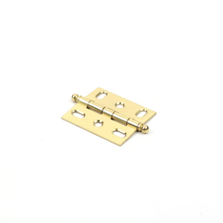 21% OFF 1-3/4 Inch x 2-1/2 Inch Brass Cabinet Hinge, Polished Brass