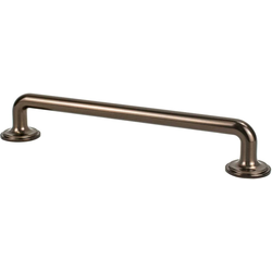 Berenson Folklore 6-5/16 Inch Center to Center Cabinet Pull, Traditional Style, Zinc Material, Toasted Bronze