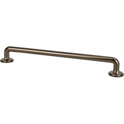 Berenson Folklore 8-13/16 Inch Center to Center Cabinet Pull, Traditional Style, Zinc Material, Toasted Bronze