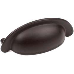 Bcc 2-33/64 Inch Zinc Die Cast Cup Pull, Oil Rubbed Bronze