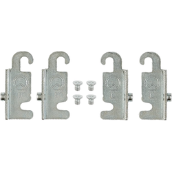 34% OFF RV 1/4" Thickness Slide Bracket and Screw Set (1 Drawer) For Wood Pilaster System (Sold Seperately)
