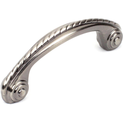 BCE 3 Inch cc Zinc Die Cast Pull, Brushed Black Nickel