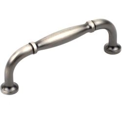 BCG 3 Inch cc Zinc Die Cast Pull, Antique Pewter