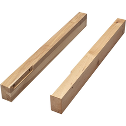 1-1/2 Inch Width Wood Top Mount Waste/Trash Spacer Kit