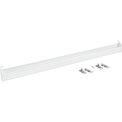 36 Inch Width Slim Series Tip-Out Tray With Standard Pivot Hinges, White