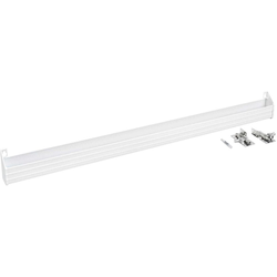36 Inch Width Slim Series Cut To Size Sink Front Tip-Out Tray With Soft-Close Hinges, White