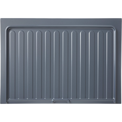 19% OFF 22-1/2 Inch Maximum Width Polymer Trim-to-Fit Vanity Sink Base Cabinet Drip Tray With Minimum Cabinet Opening Width 19-1/2 Inch to 22-1/2 Inch, Silver