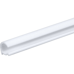12 Inch Length Loox Surface Mounted Housing for Magnetic Reed Switch, White