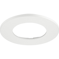 Loox 2-9/16 Diameter Round Housing for Recessed Modular LED Puck Light, 2-5/16 Inch Drill Hole Diameter, White , White