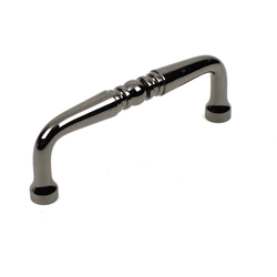 Elegance 3 Inch Premium Solid Brass -Pull, Black Nickel