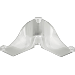 20% OFF Loox5 LED Strip Corner Ramp, Folds Tape for 45 Degree Inside Corners- No Cutting Required, Clear Plastic