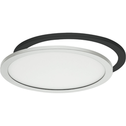 20% OFF Loox 2066, 3000K Warm White, Low Profile Round Surface Mounted LED Light, 12V/7.5W each, 7-1/16 Inch Diameter x 1/4 Inch Height, High Intensity 520 Im/m, including Black and Silver Frames