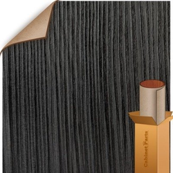 Black Havana Pine Finish Vertical Grade 4 ft. x 8 ft. Laminate Sheet, Perfect Match with our Custom Door Color Selection