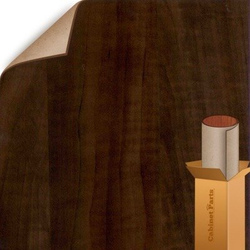 Chocolate Pear Finish Vertical Grade 4 ft. x 8 ft. Laminate Sheet, Perfect Match with our Custom Door Color Selection