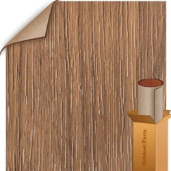 Natural Carini Walnut Finish Vertical Grade 4 ft. x 8 ft. Laminate Sheet, Perfect Match with our Custom Door Color Selection