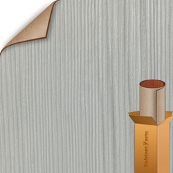 White Havana Pine Finish Vertical Grade 4 ft. x 8 ft. Laminate Sheet, Perfect Match with our Custom Door Color Selection