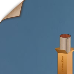 Smokey Blue Finish Vertical Grade 4 ft. x 8 ft. Laminate Sheet, Perfect Match with our Custom Door Color Selection