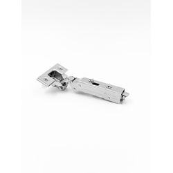Grass Tiomos 120 Degree Opening Soft-Close Full Overlay + Hinge, Tool-Free Impresso Mounting, 42mm Hinge Screw Spacing, Overlays up to 24mm