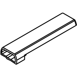 Grass Tiomos Black Plastic Hinge Arm Cover