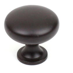 Lisbon 1-3/16 Inch Zinc Die Cast Knob, Oil Rubbed Bronze