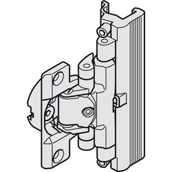 Hawa Concepta Soft-Close Hinge, Nickel Finish