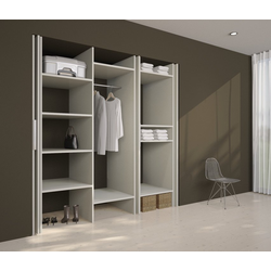 Hawa Concepta 40 Soft-Close Overlay Cabinet Pocket Door Complete Set for 1 Wood Door 3/4" to 1-15/16" Thickness x 72-7/8" to 98-7/16" Height, Unhanded for Left or Right Appliacations, Weight Capacity 