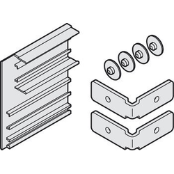 2-5/16" Aluminum Right Fascia End Cap For Junior 80Z/100Z Series