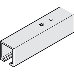 78-3/4" Junior 80/100 Series Aluminum Track For Sliding/Biparting Doors