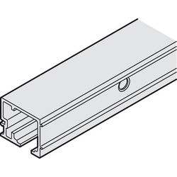 78-3/4" Junior 80/100 Series Aluminum Wall Mount Track For Sliding Doors