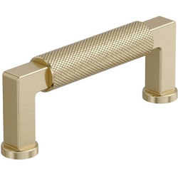 Balata 3" Center to Center Cabinet Pull , Golden Champagne