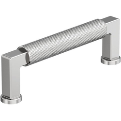 Balata 3-3/4" Center to Center Cabinet Pull , Polished Chrome