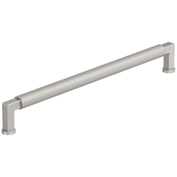 Balata 10-1/16" Center to Center Cabinet Pull , Satin Nickel