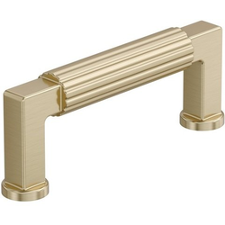 Ballard 3" Center to Center Cabinet Pull , Golden Champagne