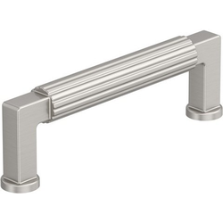 Ballard 3-3/4" Center to Center Cabinet Pull , Satin Nickel