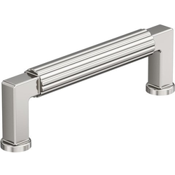 Ballard 3-3/4" Center to Center Cabinet Pull , Polished Nickel