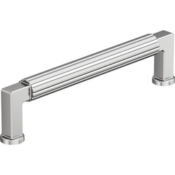 Ballard 5-1/16" Center to Center Cabinet Pull , Polished Chrome