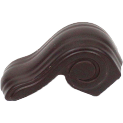 19% OFF Volute 5/8 Inch Zinc Die Cast Knob, Oil Rubbed Bronze