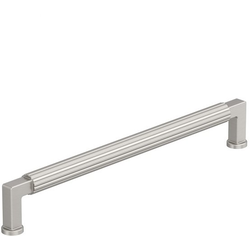 Ballard 8-13/16" Center to Center Cabinet Pull , Satin Nickel