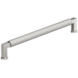 Ballard 8-13/16" Center to Center Cabinet Pull , Polished Nickel