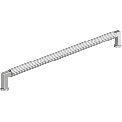 Ballard 12-5/8" Center to Center Cabinet Pull , Polished Chrome