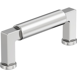 Balon 3" Center to Center Cabinet Pull , Polished Chrome