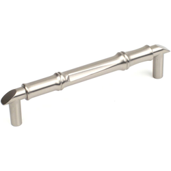 Serenity 5-3/64 Inch Zinc Die Cast Pull, Dull Satin Nickel