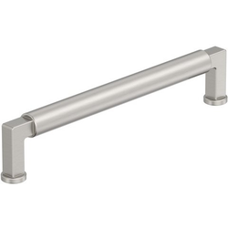 Balon 6-5/16" Center to Center Cabinet Pull , Satin Nickel