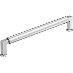 Balon 7-9/16" Center to Center Cabinet Pull , Polished Chrome
