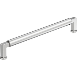 Balon 8-13/16" Center to Center Cabinet Pull , Polished Chrome
