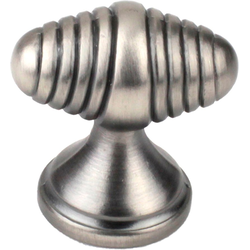 Devon 1-1/2 Inch Zinc Die Cast Knob, Antique Pewter