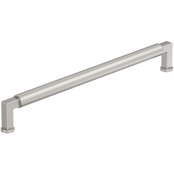 Balon 10-1/16" Center to Center Cabinet Pull , Satin Nickel